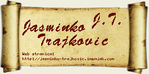 Jasminko Trajković vizit kartica